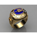 10K Gold Classic Style Ring, Custom Design